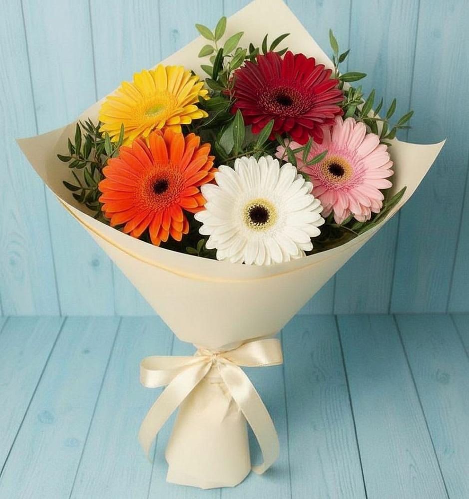 Букет цветов из: Герберы в Кореизе