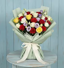 Букет цветов из:  Розы в Кореизе