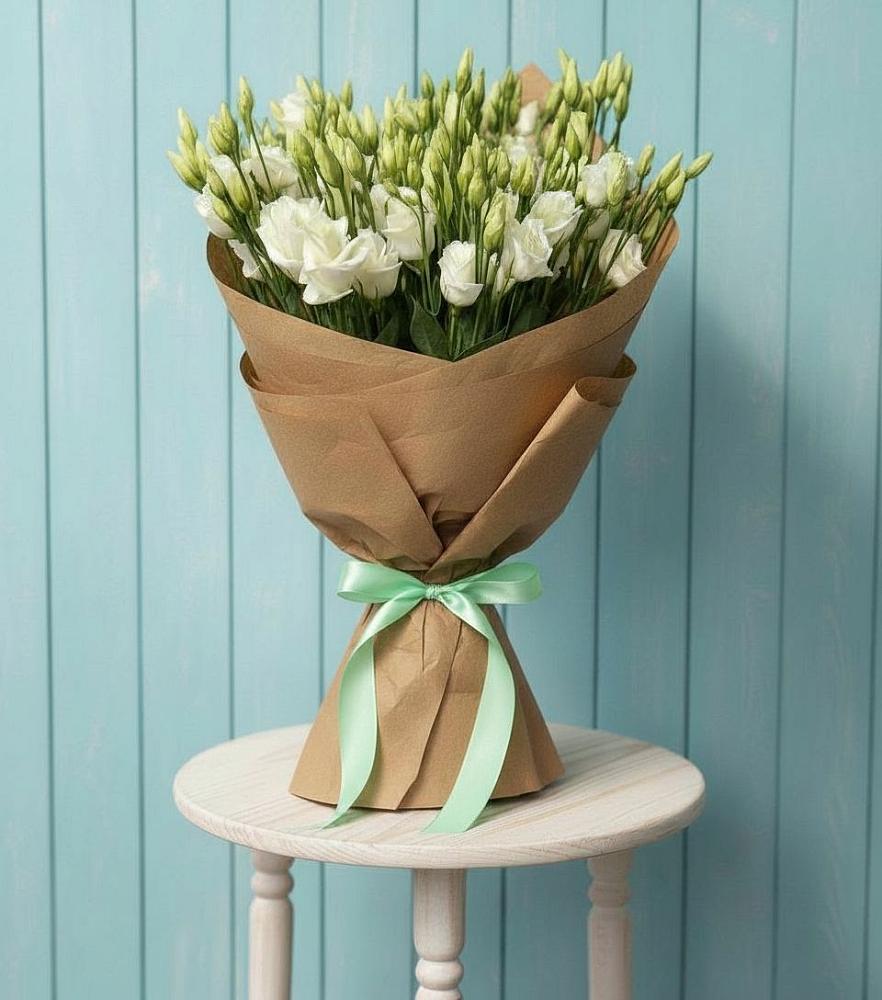 Букет цветов из: Лизиантусы в Кореизе