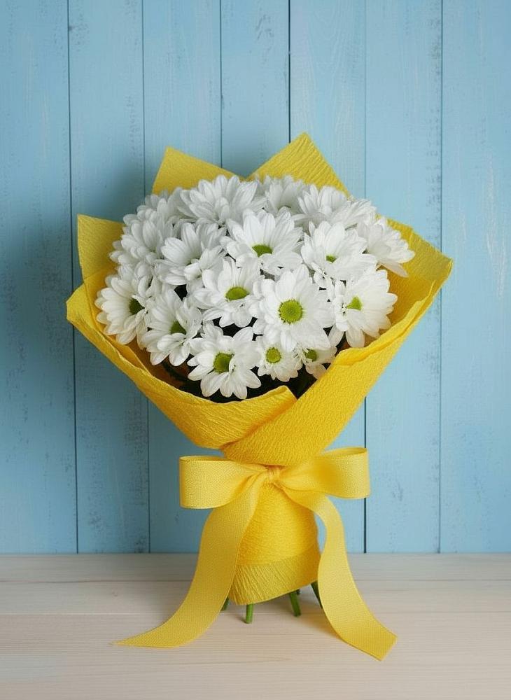 Букет цветов из: Хризантемы в Кореизе