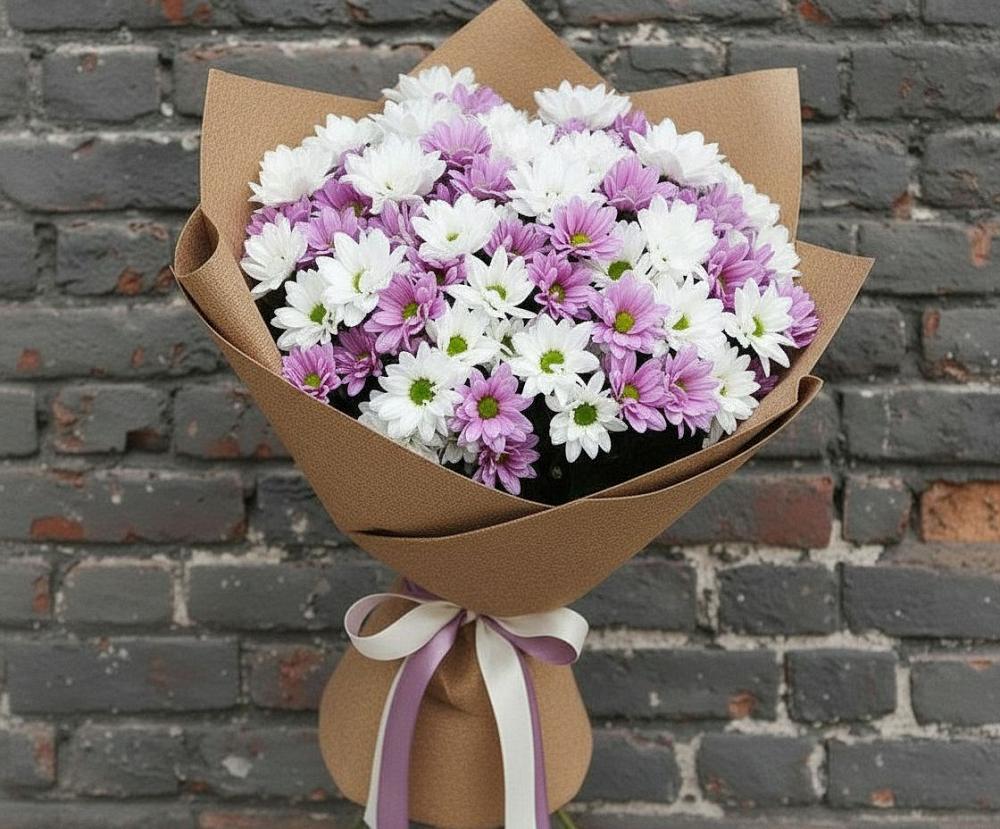 Букет цветов из: Хризантемы в Кореизе