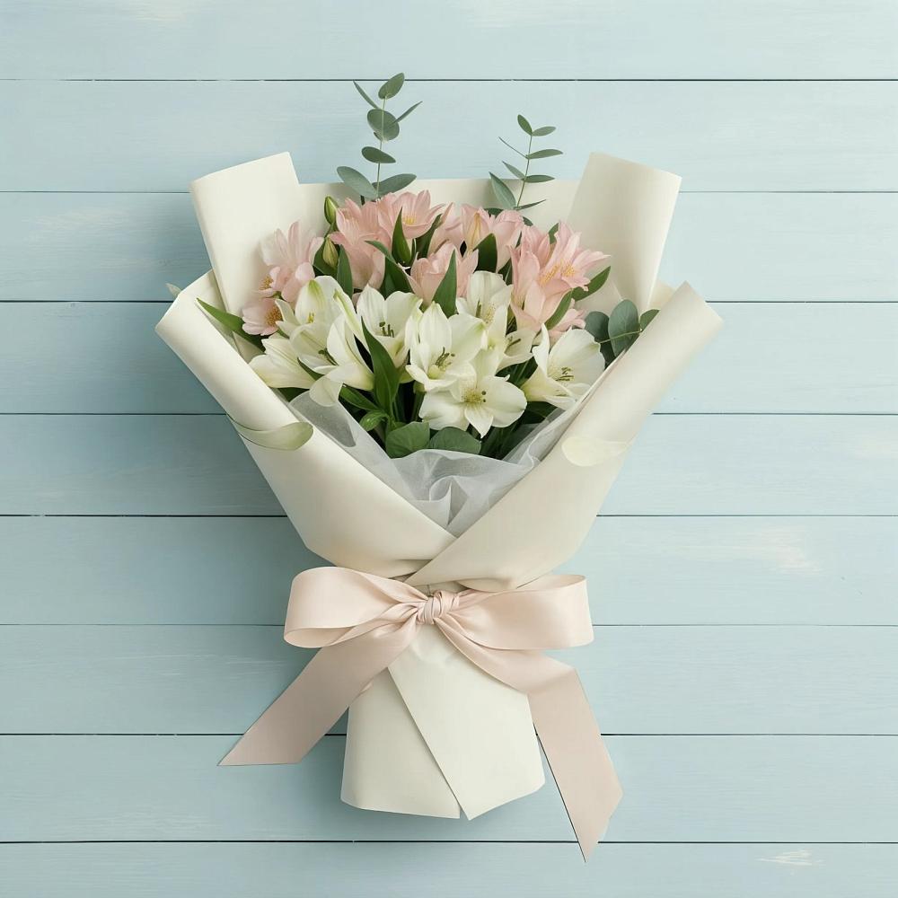 Букет цветов из: Альстромерии в Кореизе