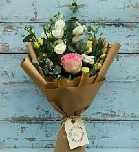 Букет цветов из:  Розы и Лизиантусы #REPLACE_PRED# Кореизе